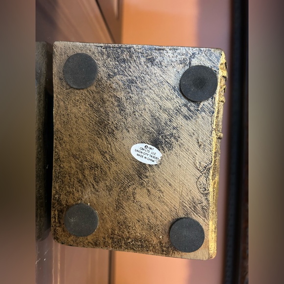 Vintage Bookends by CBK LTD 1997 - BOOKS NOT INCLUDED - Picture 12 of 12